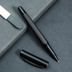 Custom Fountain Pen - Matte Black Rollerball for Professionals