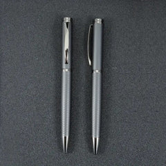 Metal Ballpoint Pen with Twist Closure