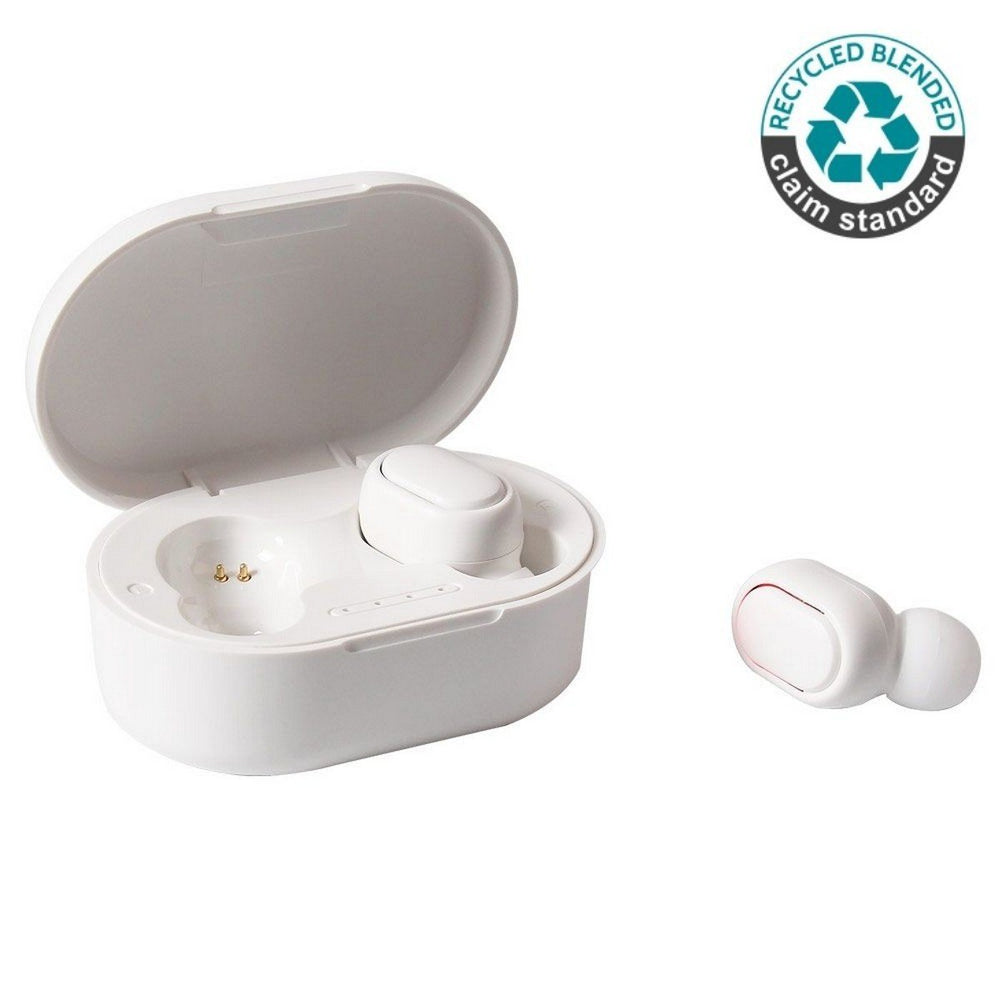ALAVUS Recycled Plastic TWS Wireless Earbuds - RCS Standard