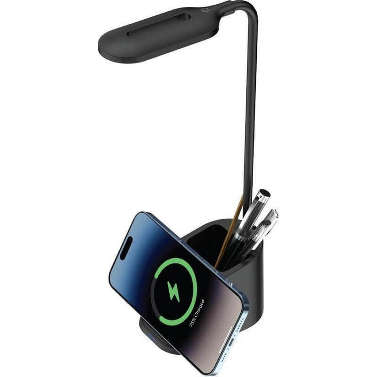 ALMERE 3-in-1 Desk Lamp with Wireless Charger & Pen Holder