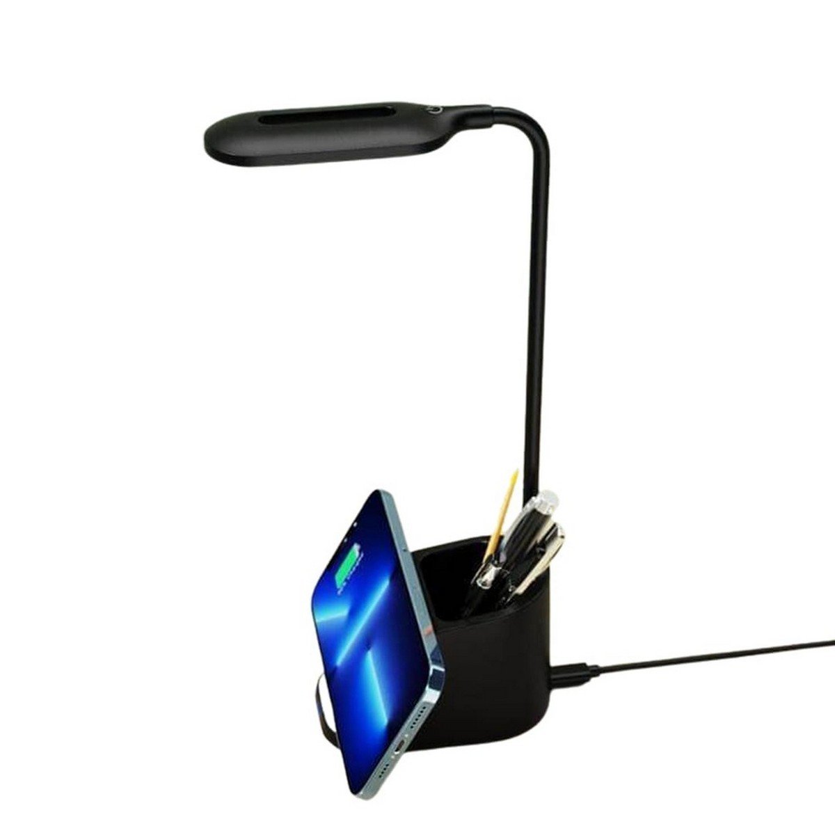 ALMERE 3-in-1 Desk Lamp with Wireless Charger & Pen Holder
