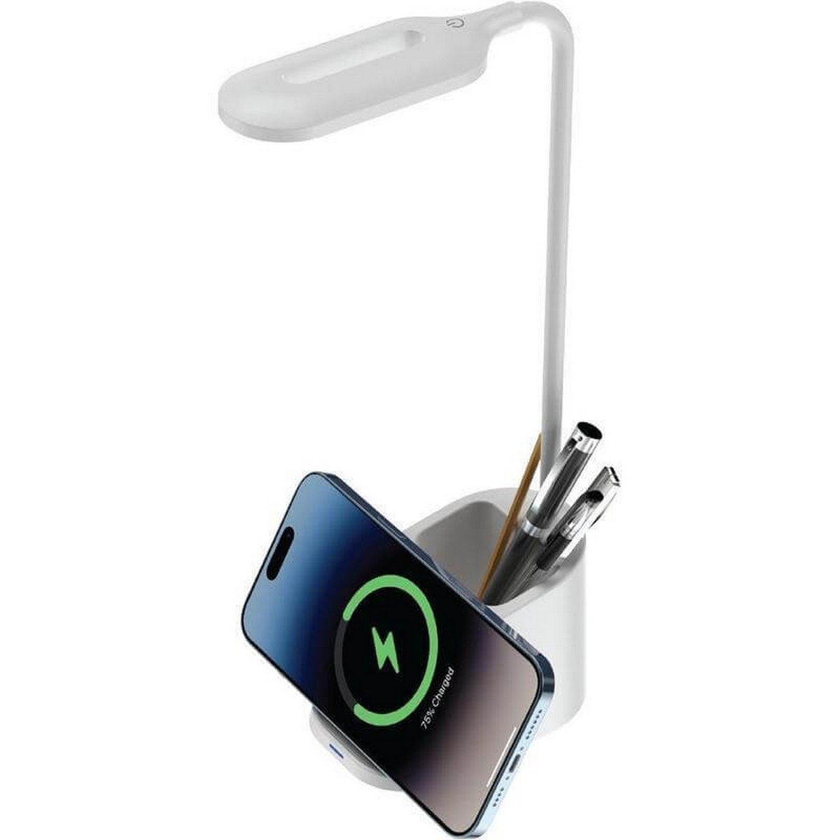 ALMERE 3-in-1 Desk Lamp with Wireless Charger & Pen Holder