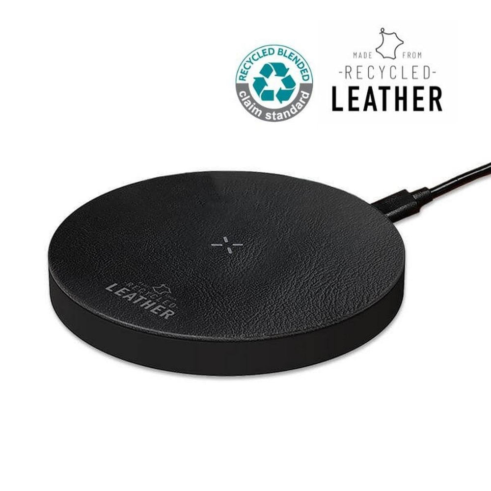 ANZIO Recycled Leather Wireless Charger - 15W Power