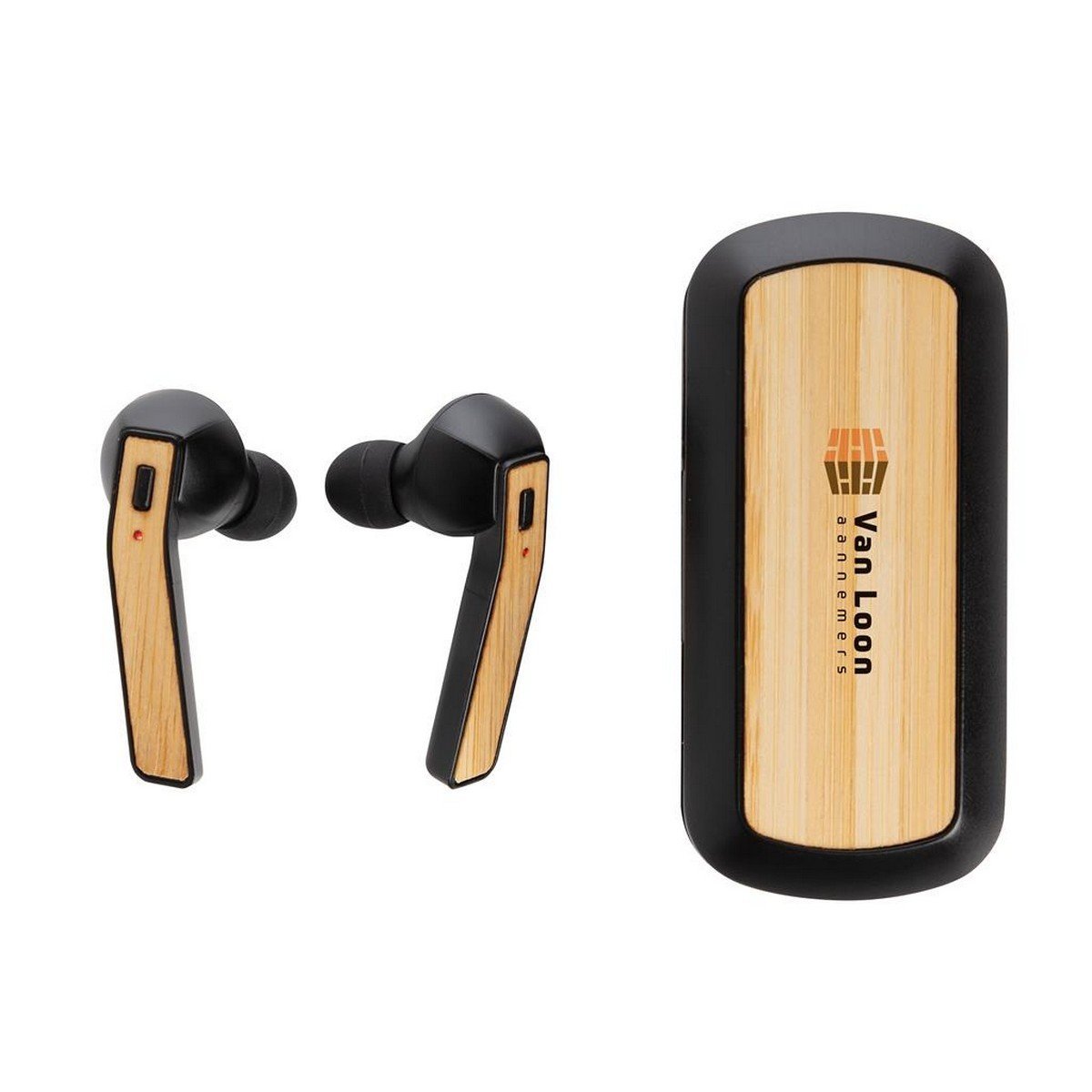 BEBRA Bamboo Free Flow TWS Earbuds with Charging Case
