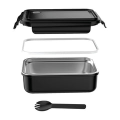 BERGEN Stainless Steel Lunch Box - 800ml by Hans Larsen