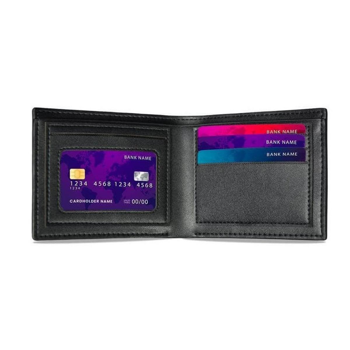 BIBURY Men's Gift Set - Wallet, Key Chain, and Pen