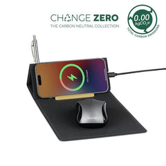 BLACE Recycled PU Wireless Mousepad & Desk Organizer - 15W