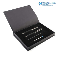 BLACK FOREST Premium Mesh Metal Pen Set - UMA Gift Edition