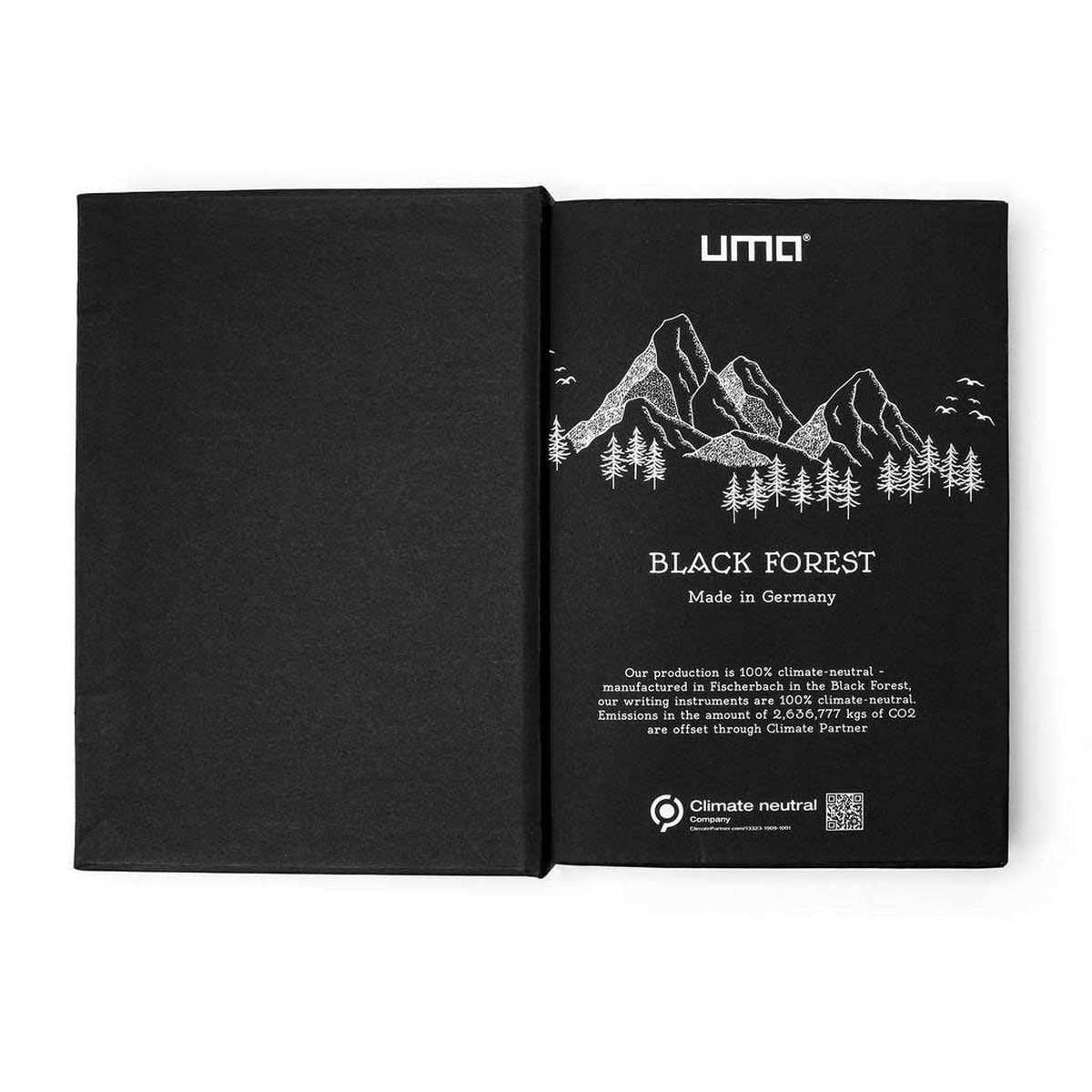 BLACK FOREST Premium Mesh Metal Pen Set - UMA Gift Edition