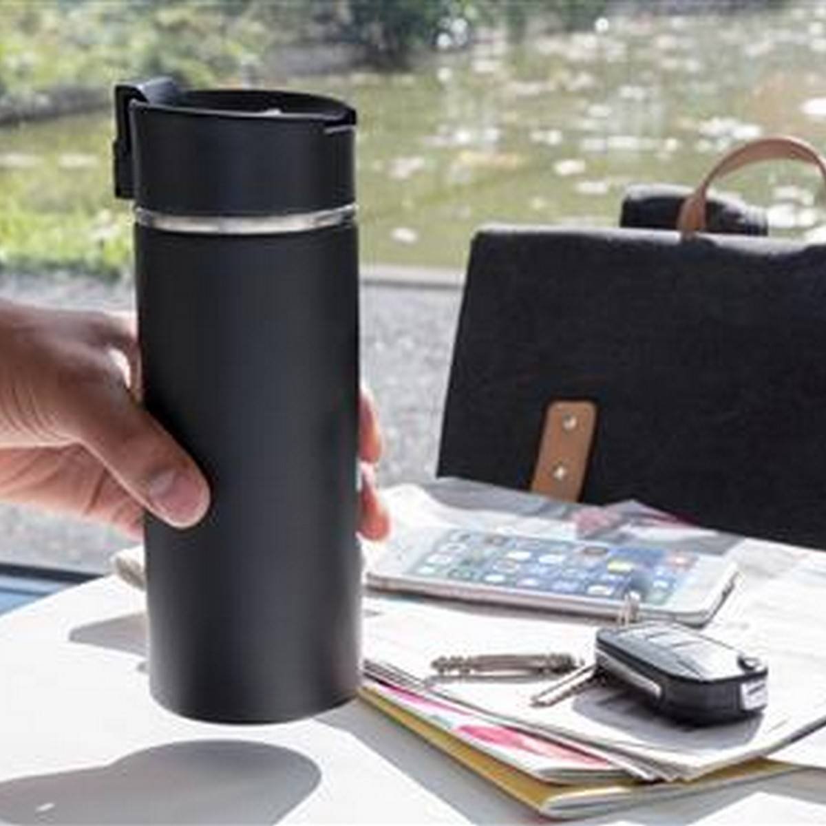 BOGOTA Stainless Steel Coffee Tumbler with Ceramic Coating