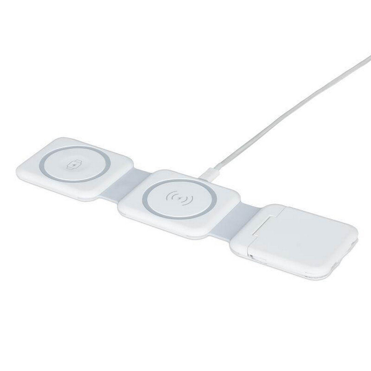 BOLERO 2-in-1 Wireless Charger with Multi-Cable Set