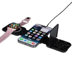 BOLERO 2-in-1 Wireless Charger with Multi-Cable Set