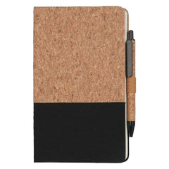 BORSA A5 Cork Fabric Notebook & Pen Set - Eco Neutral