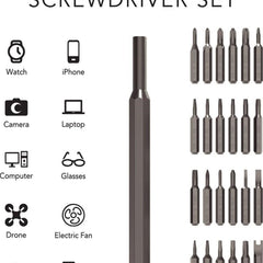 BREVIK Precision Screwdriver Set - 24-in-1 Versatile Tool