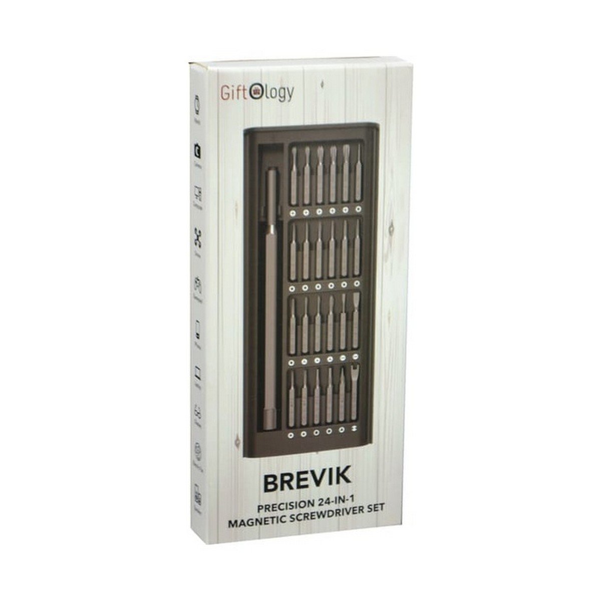 BREVIK Precision Screwdriver Set - 24-in-1 Versatile Tool