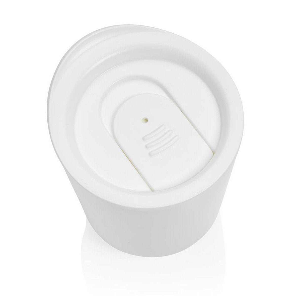 CELLE Classic Coffee Tumbler - White, Anti-Microbial