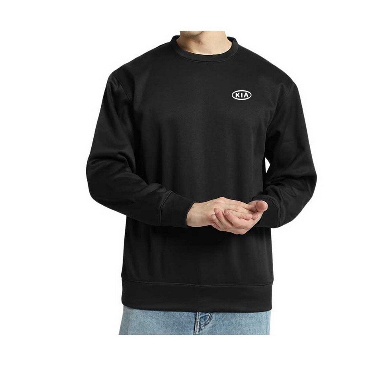 CREW Unisex Crewneck Fleece Sweatshirt by Santhome