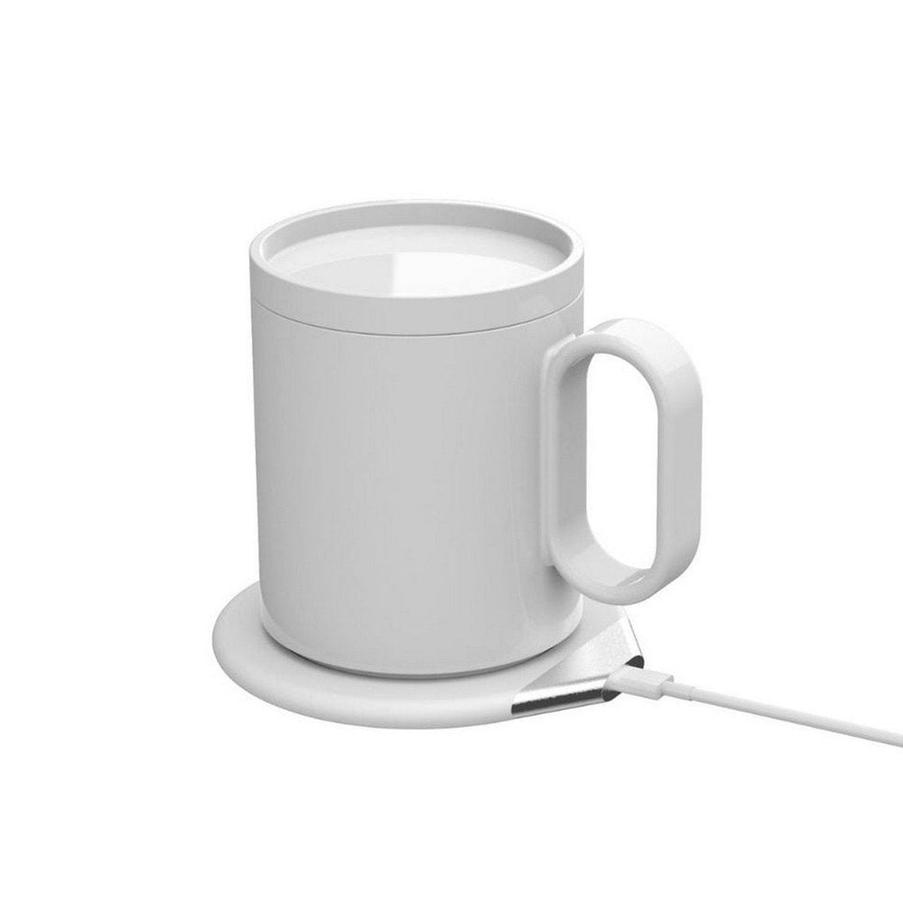 CRIVITS Smart Mug Warmer with Wireless Charger - 2-in-1