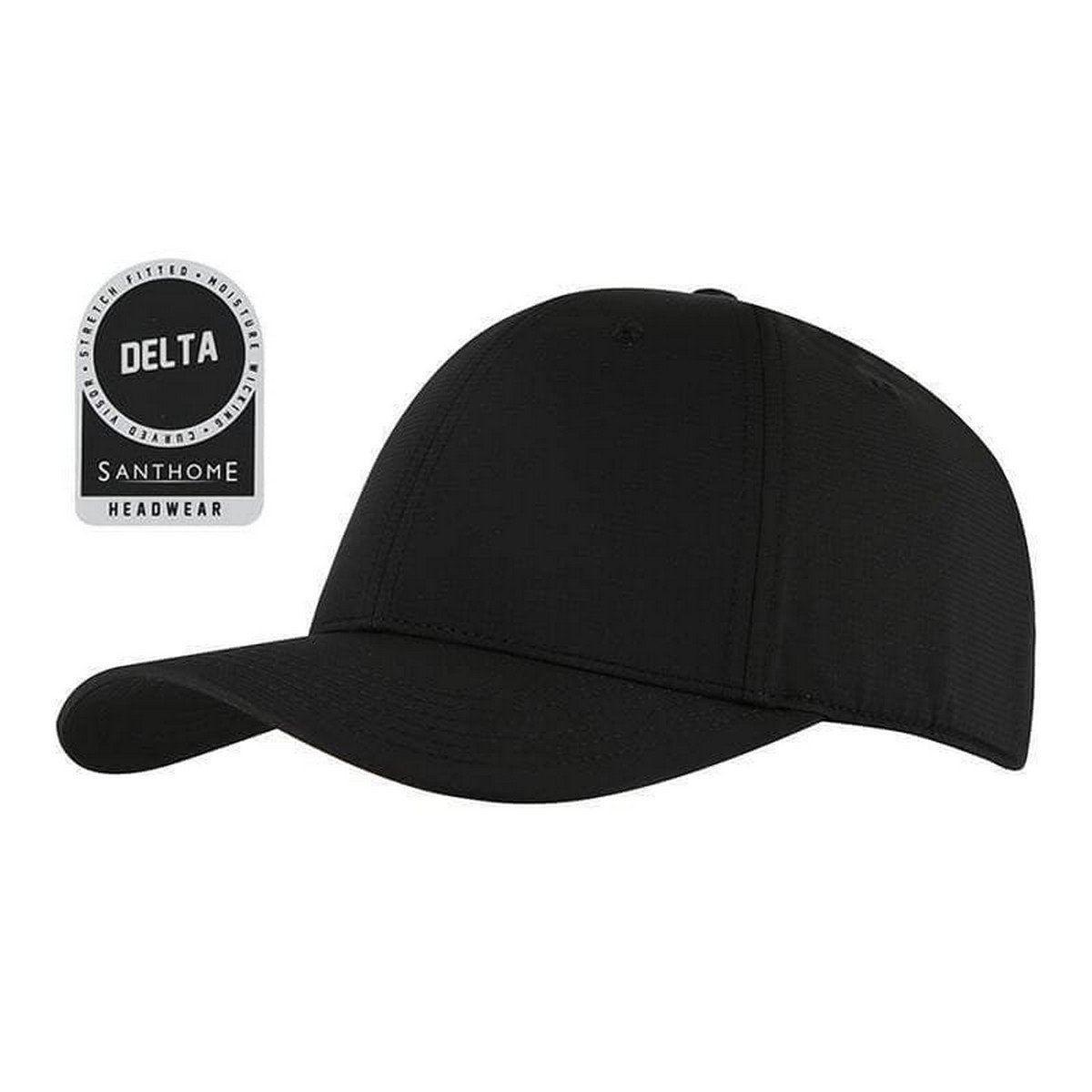 DELTA DryNCool Stretch Fitted Cap by Santhome®