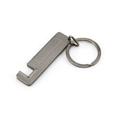 DEVIN Floating Keychain - Aluminium/Stainless Steel Design