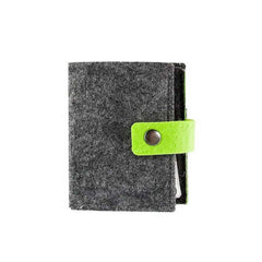 Eco Neutral Felt Card Holder - Stylish & Sustainable