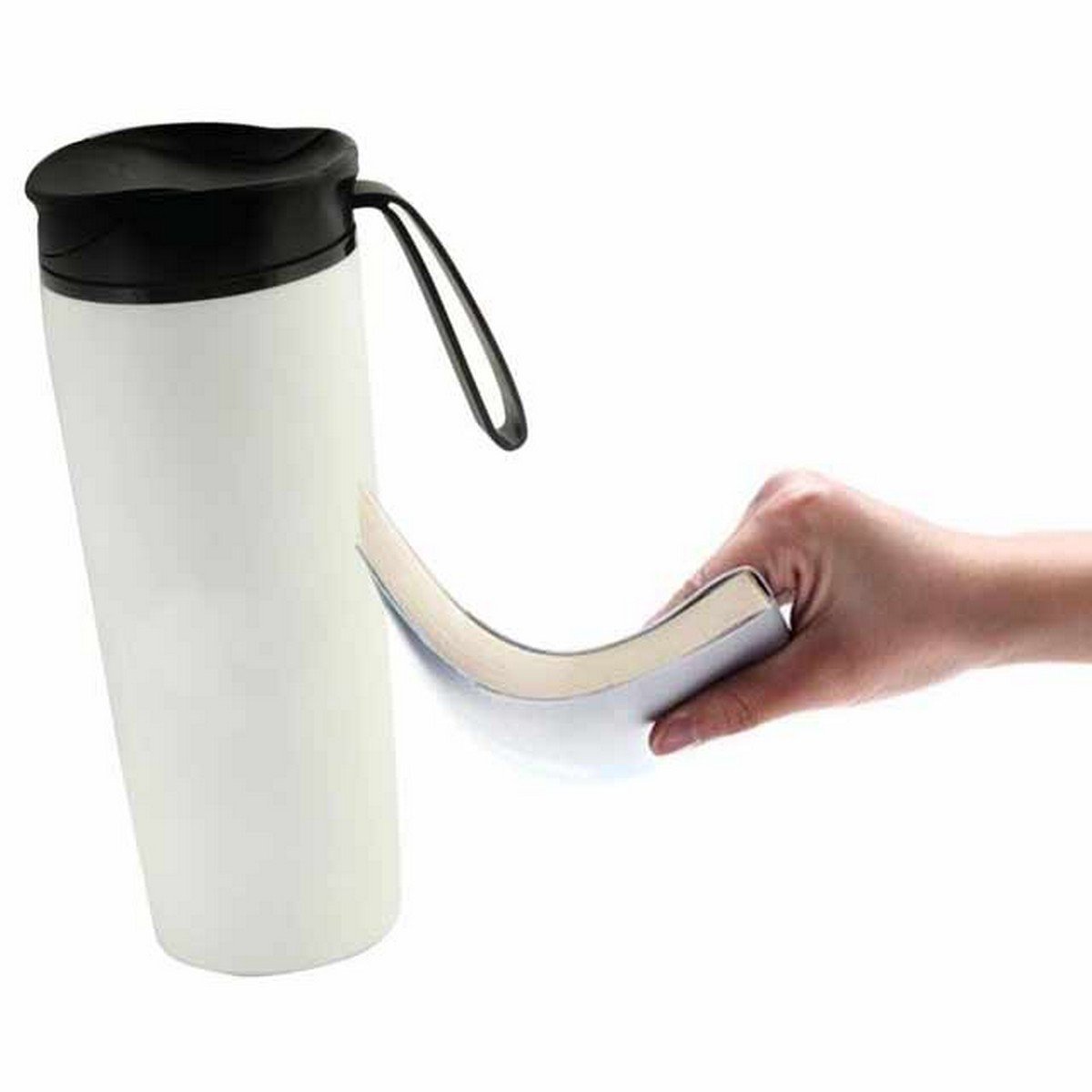 EUNOIA Anti-Spill Mug with Lid by Hans Larsen