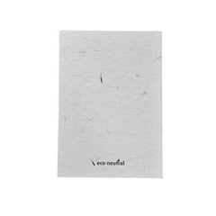 FORIO Handmade Seed Paper Notebook - Eco Neutral® B6 Size