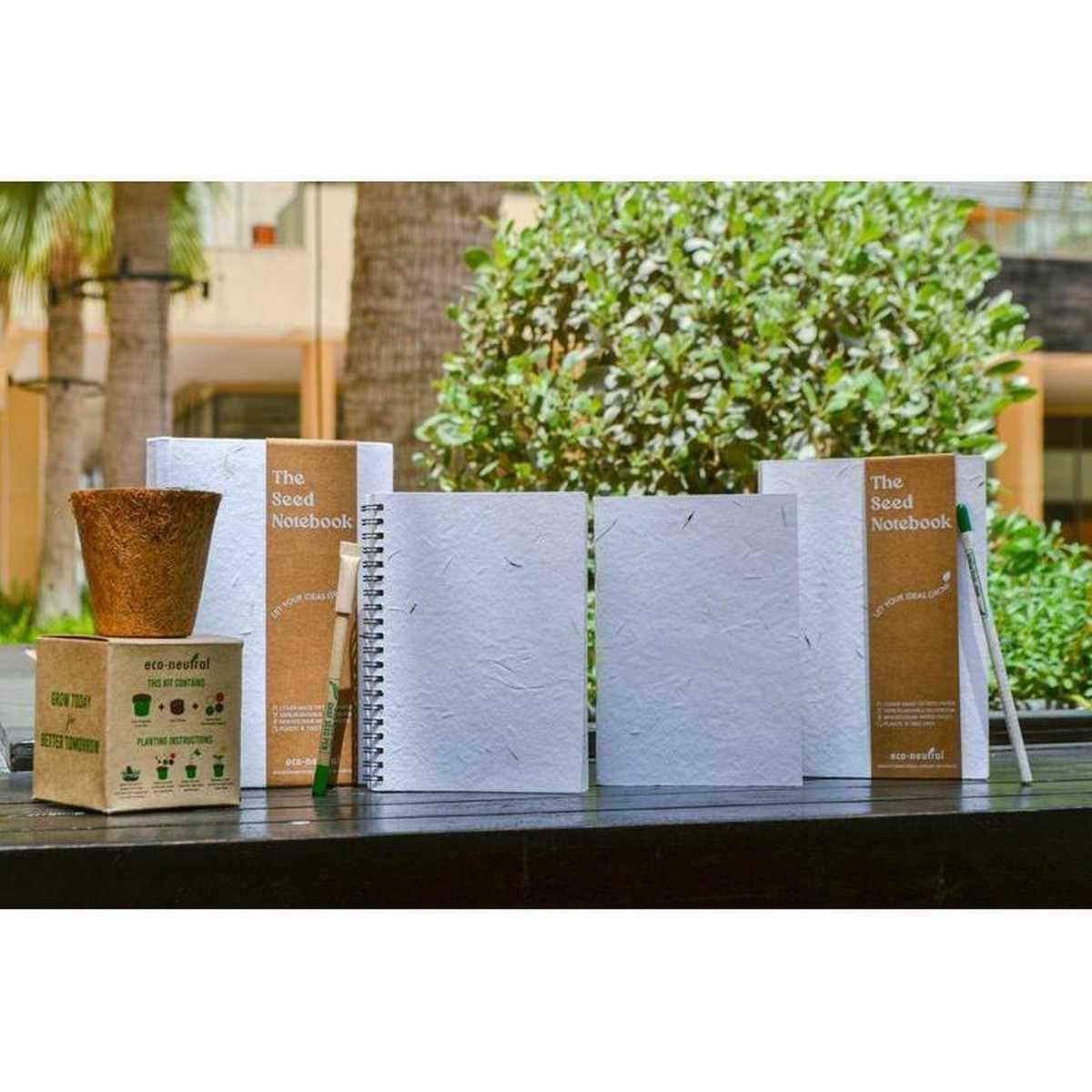 FORIO Handmade Seed Paper Notebook - Eco Neutral® B6 Size
