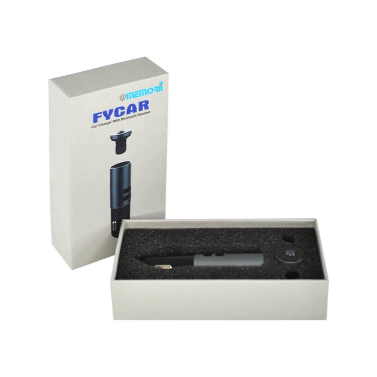 FYCAR Car Charger with Bluetooth Earbud - @memorii Design