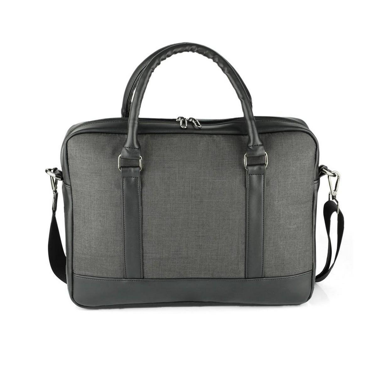 GALDAR 15" Laptop Bag by Santhome - Fabric & PU Combo