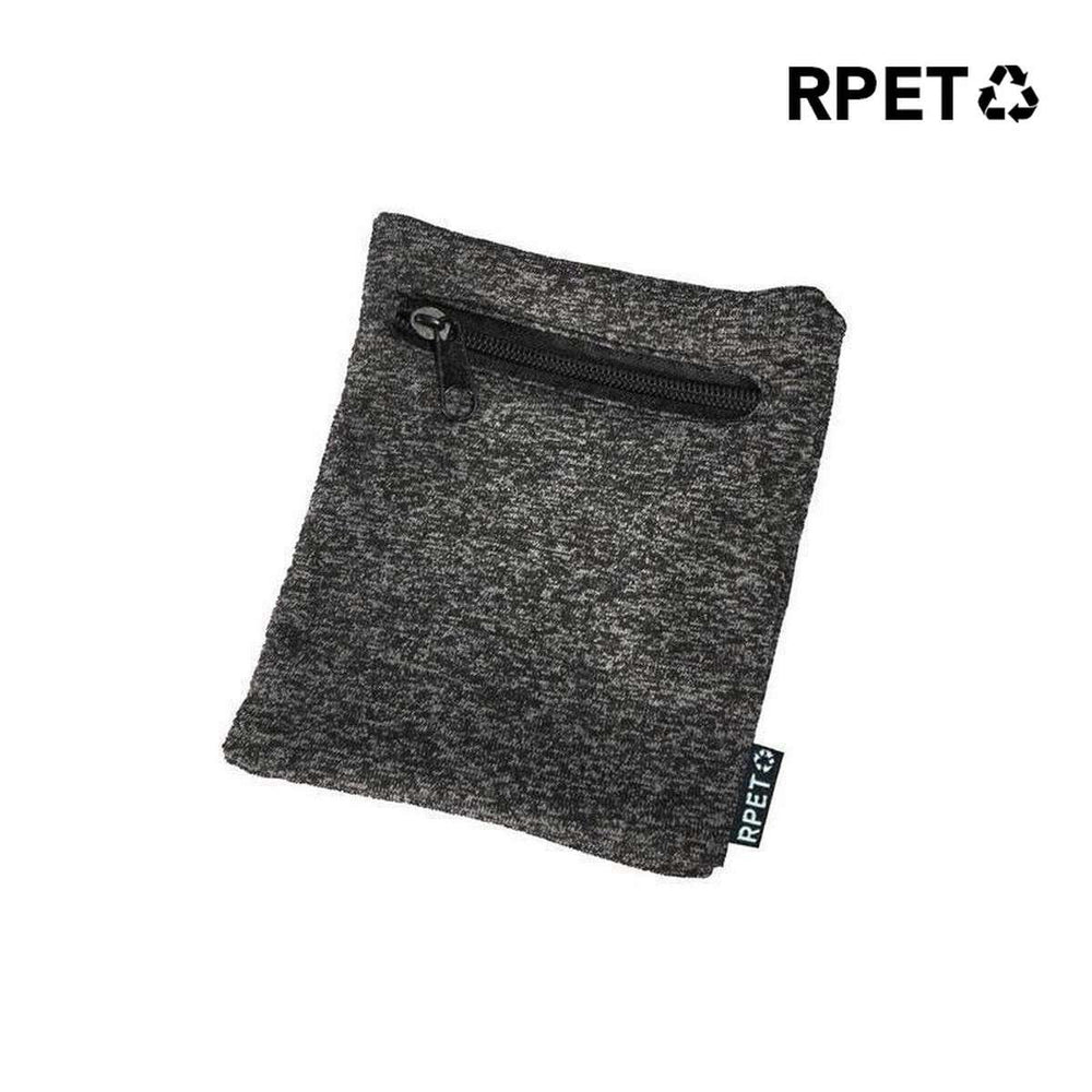 GAVILLE RPET Wristband with Zipper Pouch - Eco-Friendly
