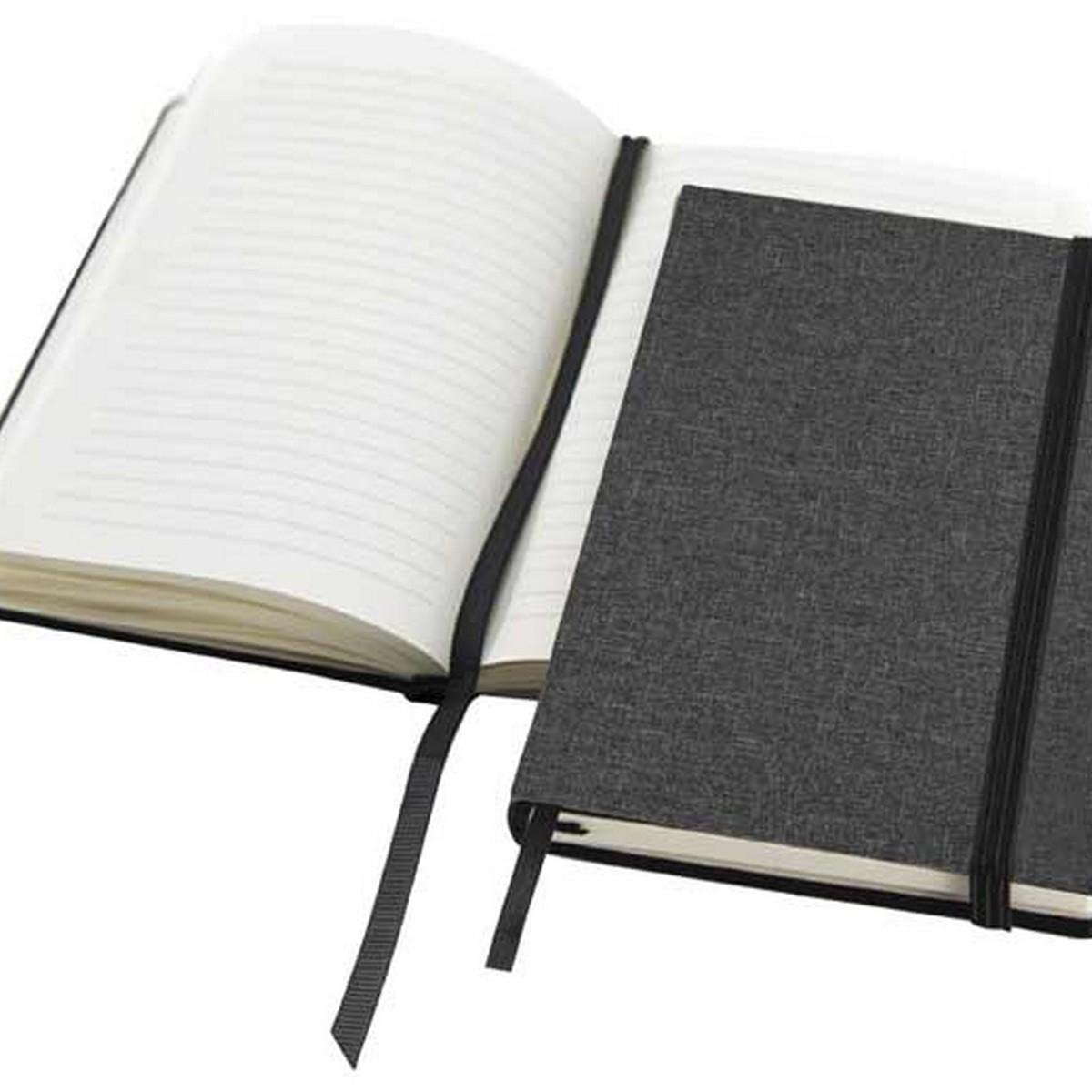 Giftology Linger A5 Fabric Cover Notebook - Stylish & Durable