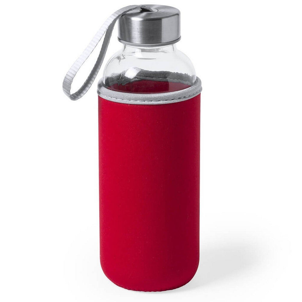 GRUENE 420ml Glass Bottle with Neoprene Cover - Sleek Design