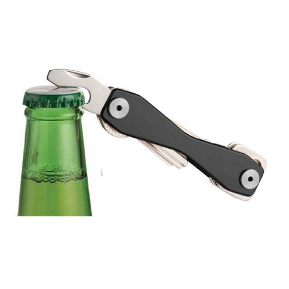 KIMSE Silver Keychain - Minimalistic and Functional Design