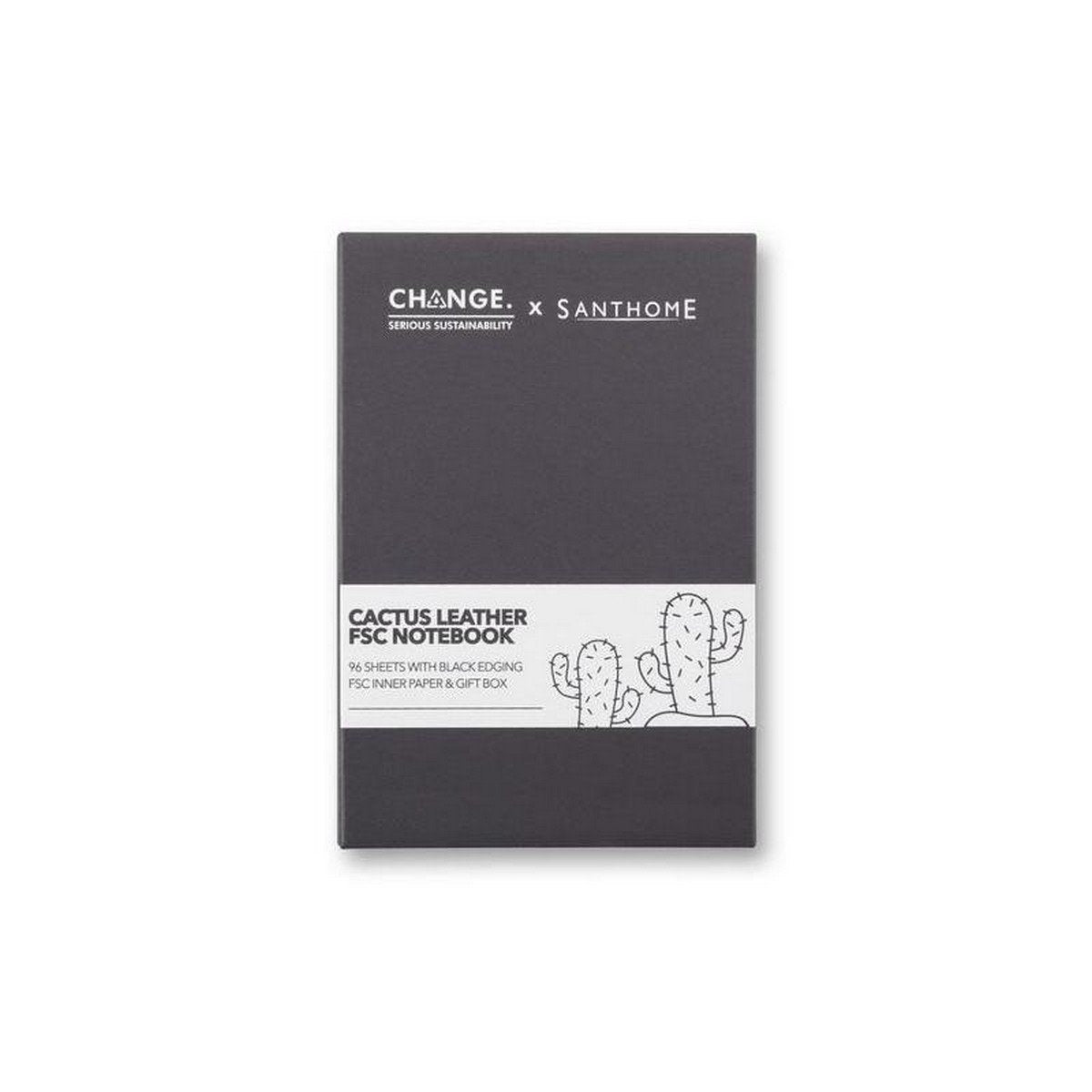 KINEL Cactus Leather Journal Notebook - CHANGE Collection