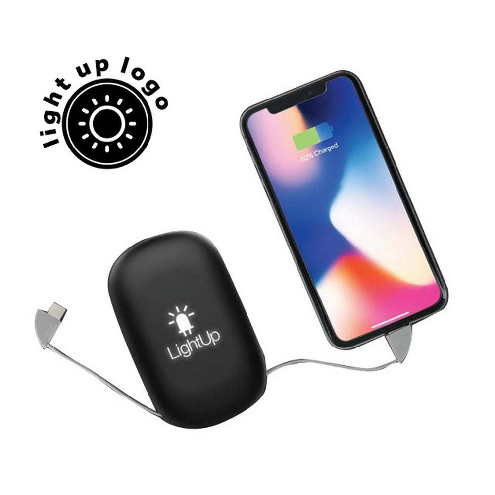 KOVIN Suction Powerbank with Light-Up Logo - 10000mAh