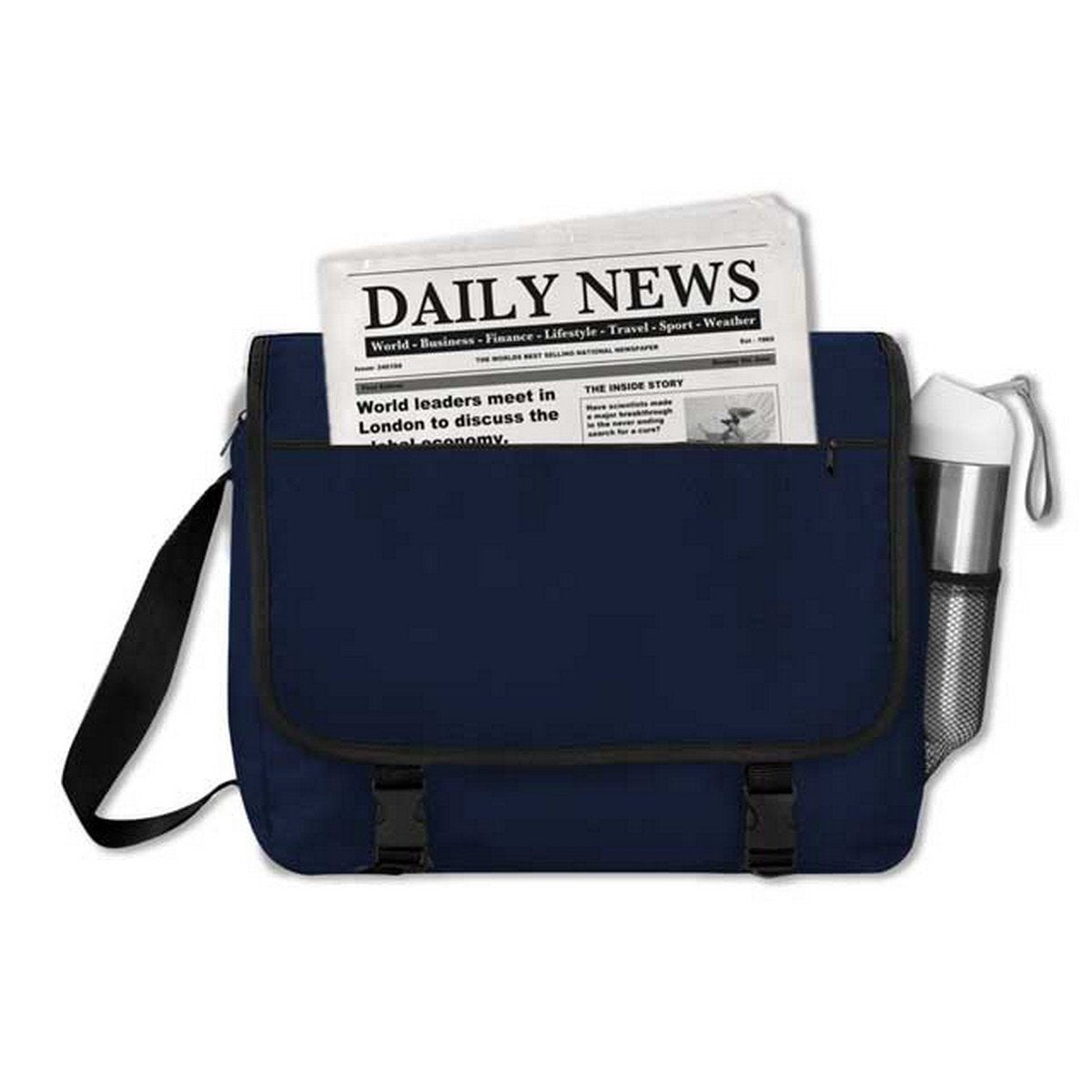 KRIENS Messenger Bag - Sleek & Professional Everyday Bag