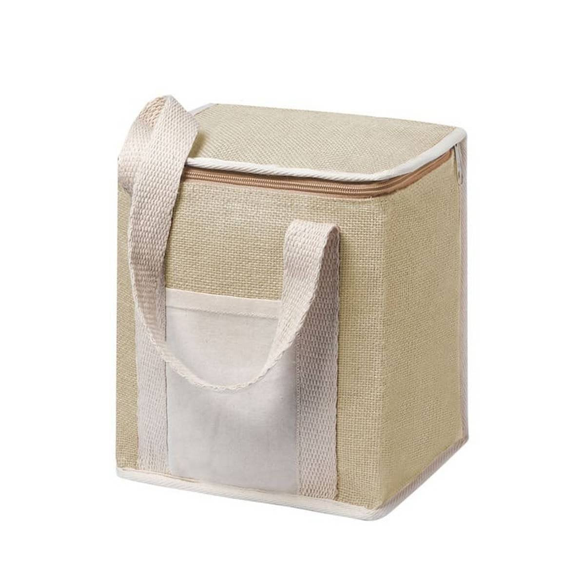 LAHO Jute Cooler Bag - Eco Neutral® and Insulated Design