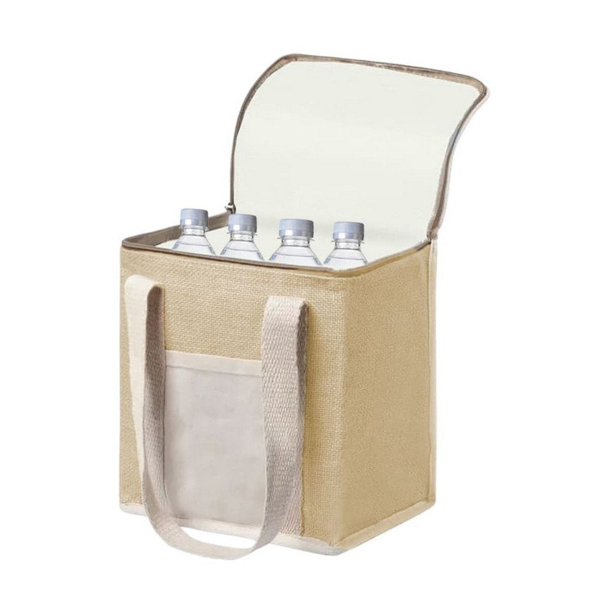 LAHO Jute Cooler Bag - Eco Neutral® and Insulated Design