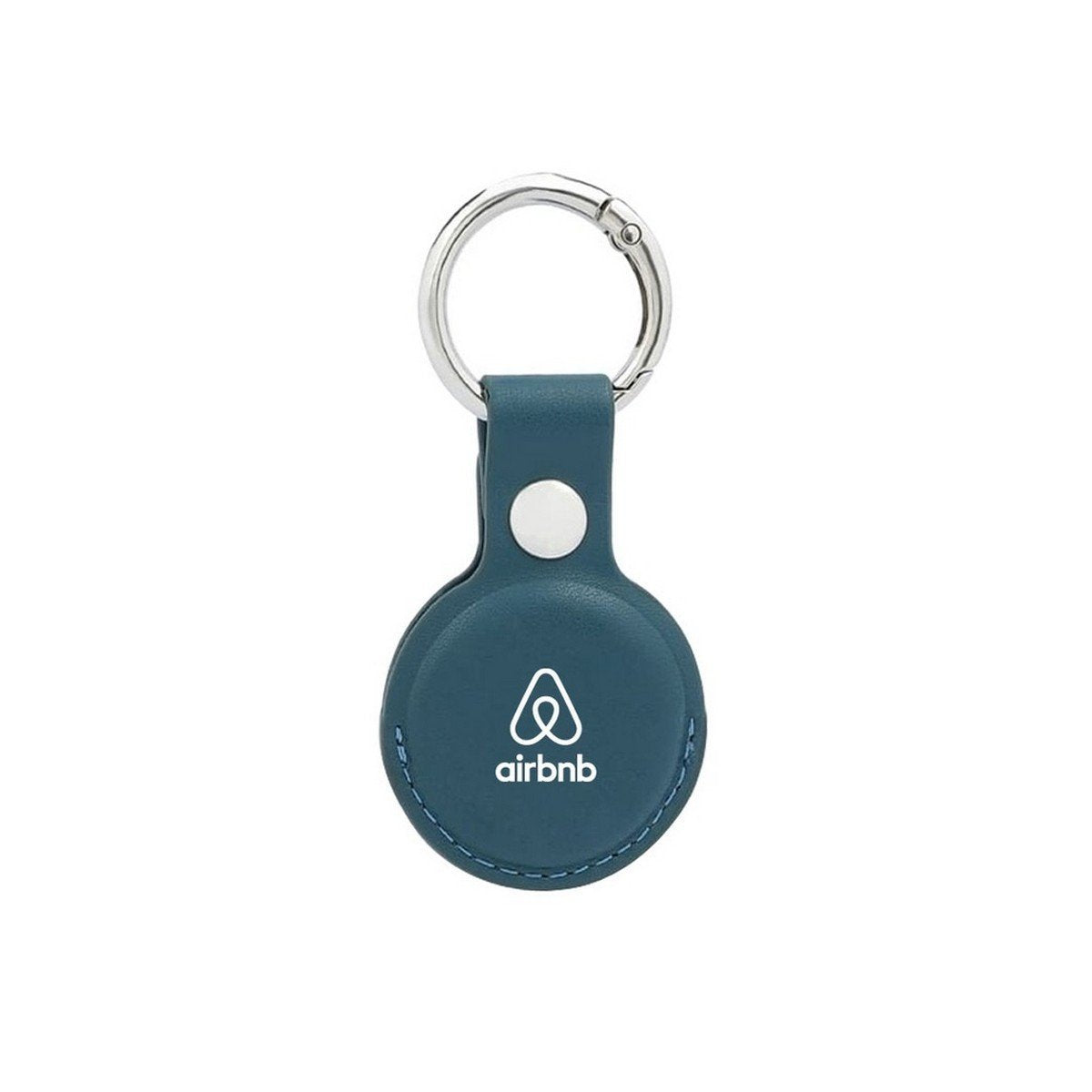 LEEVI PU Keychain with Santhome Tag Pocket - Premium Design