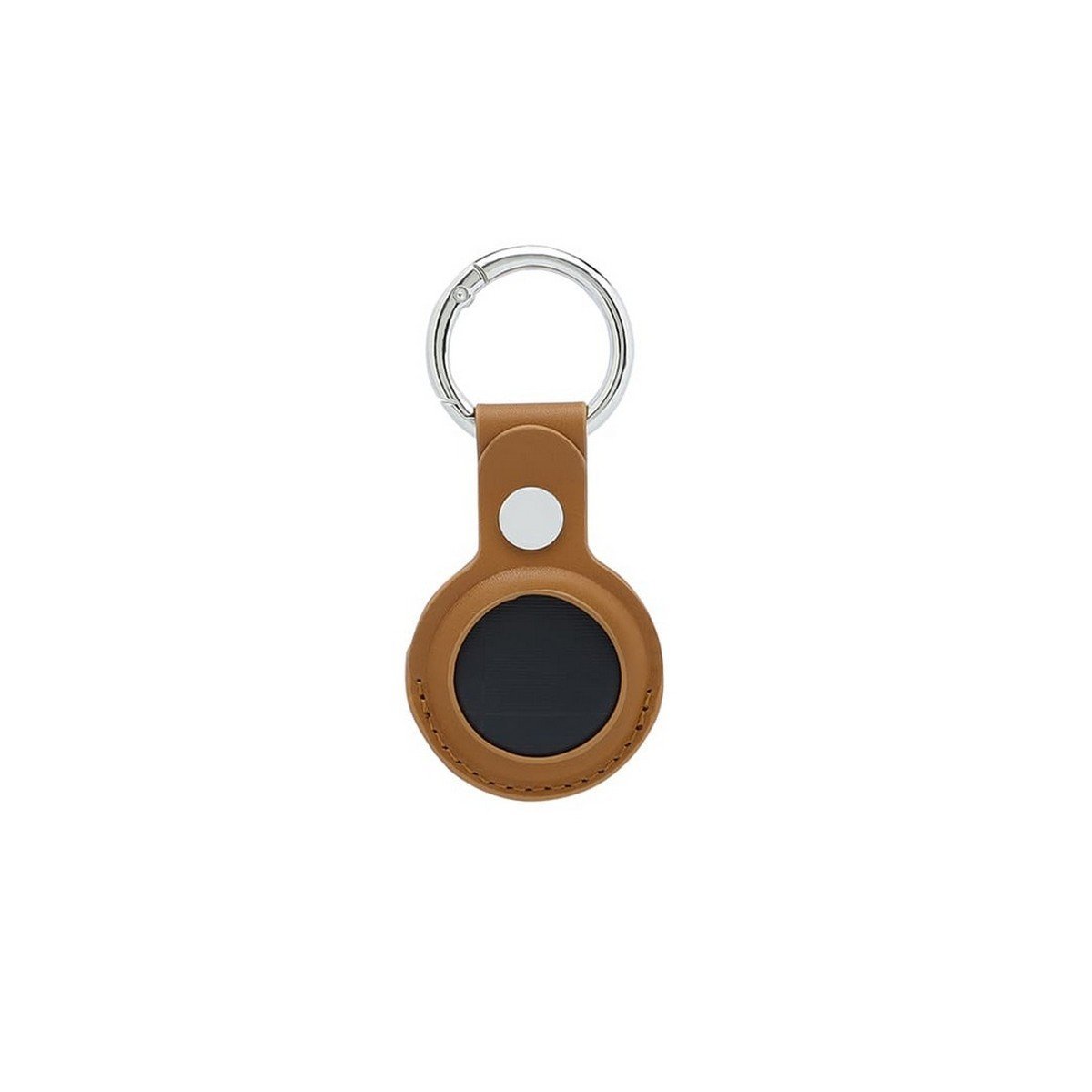 LEEVI PU Keychain with Santhome Tag Pocket - Premium Design