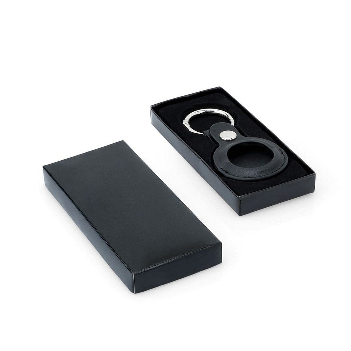 LEEVI PU Keychain with Santhome Tag Pocket - Premium Design