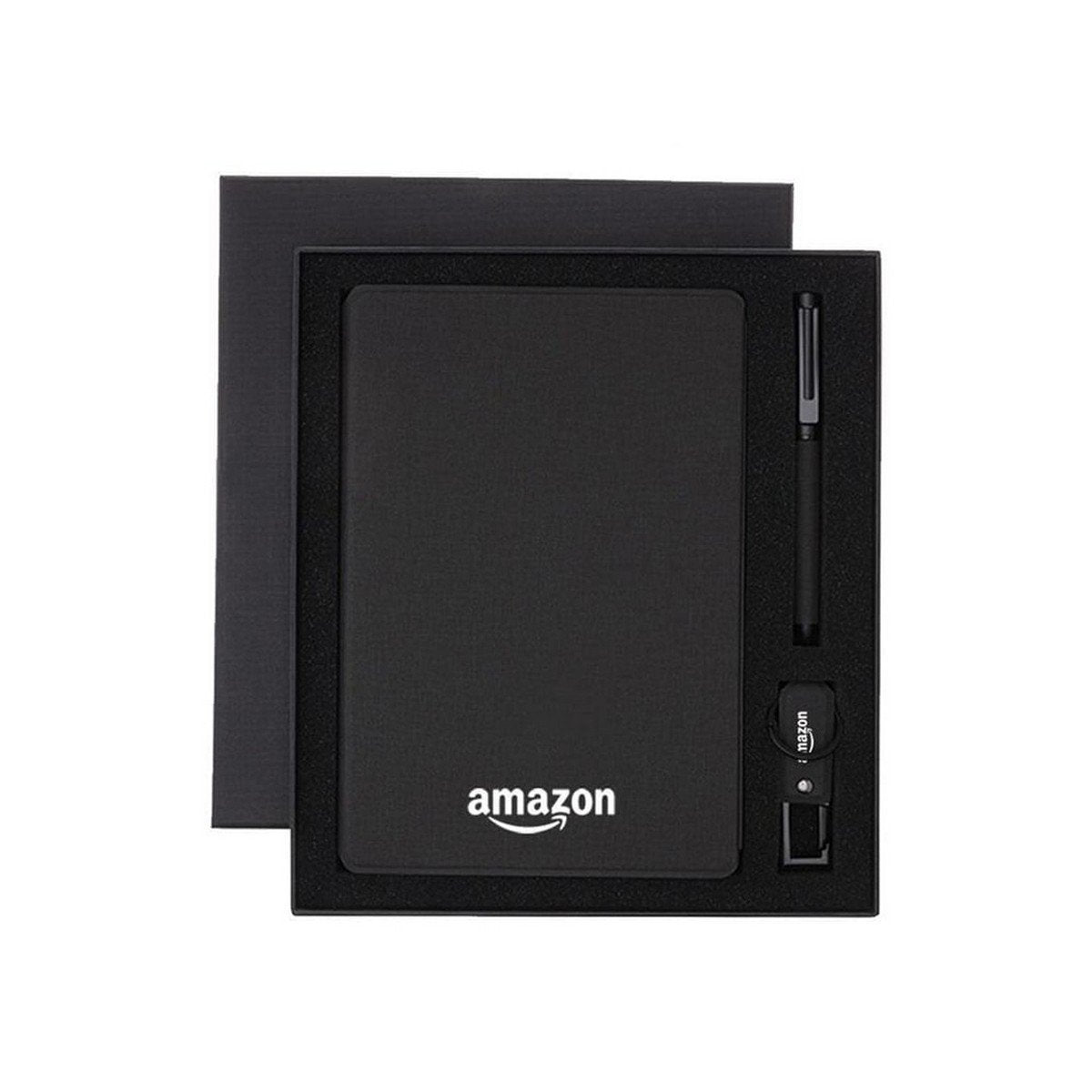 LENZEN Sustainable Gift Set - Notebook, Pen & USB Keychain