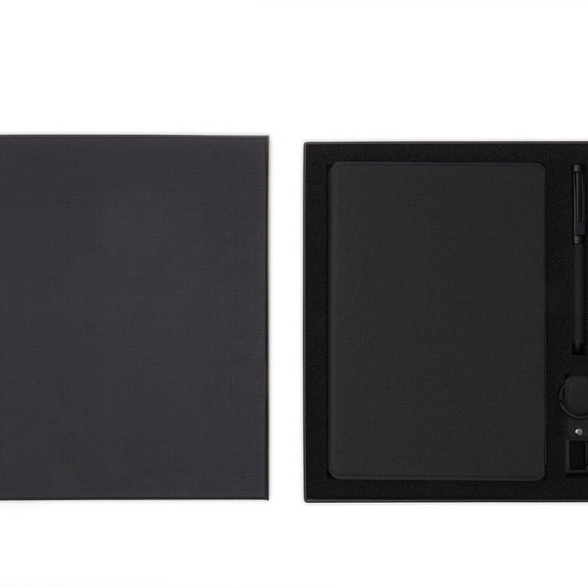 LENZEN Sustainable Gift Set - Notebook, Pen & USB Keychain