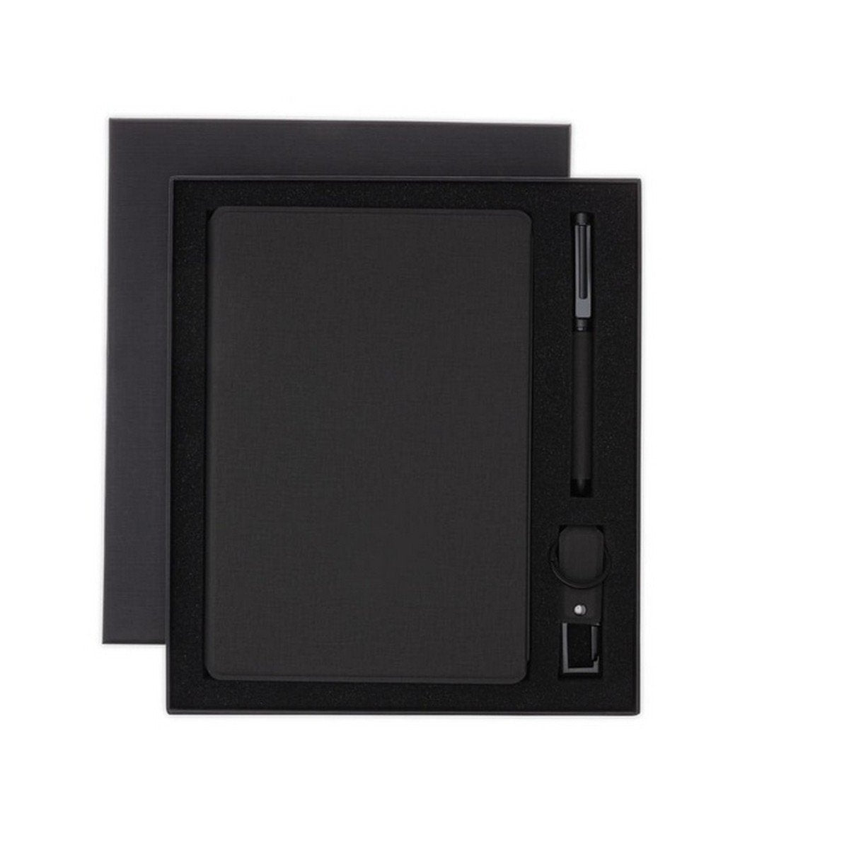LENZEN Sustainable Gift Set - Notebook, Pen & USB Keychain