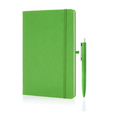 LIBELLET A5 Notebook with Pen Set - Giftology Green Edition