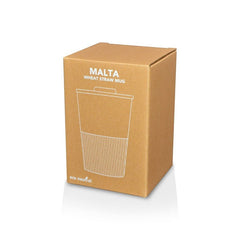 MALTA Reusable Wheat Straw Cup - 350ml Eco-Friendly Design