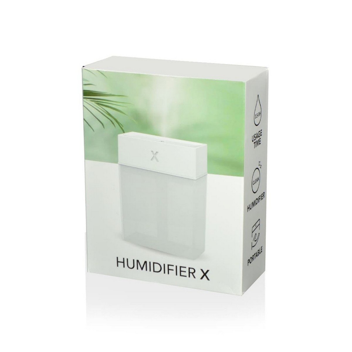 Portable Humidifier X with LED Light - Compact & Efficient