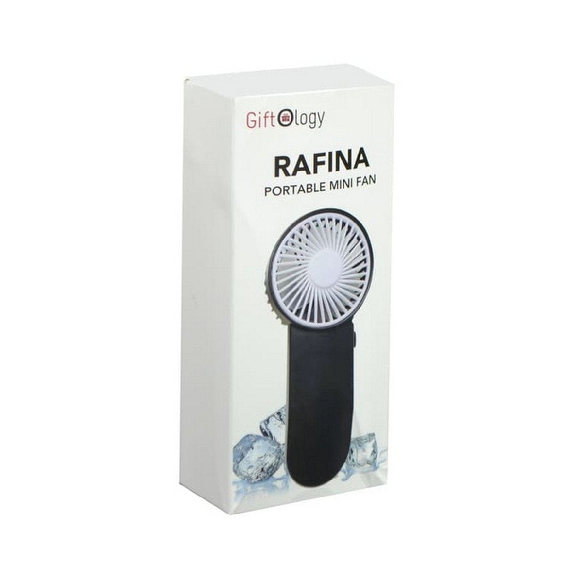 RAFINA Portable Desk/Hand Fan - Battery-Operated Cooling