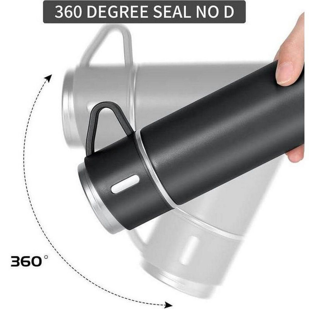SAFFLE Gift Set - Vacuum Flask & Two Cups for Families